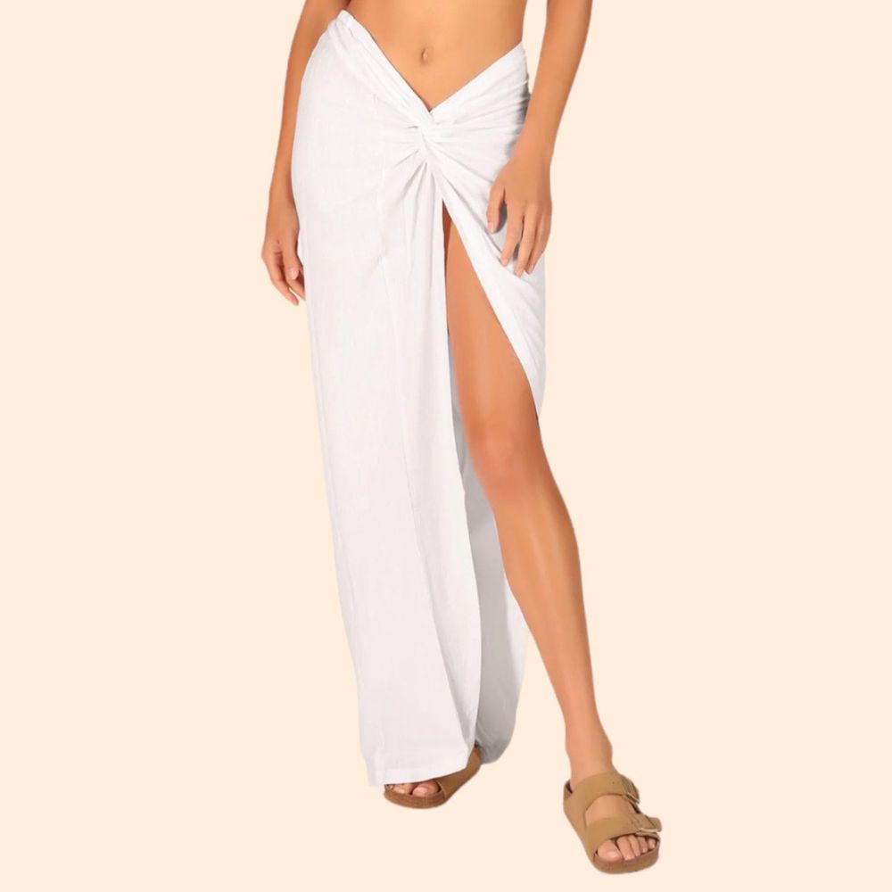 OW Intimates Iris White Skirt